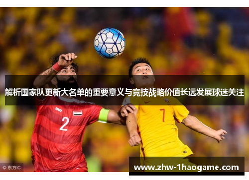 解析国家队更新大名单的重要意义与竞技战略价值长远发展球迷关注